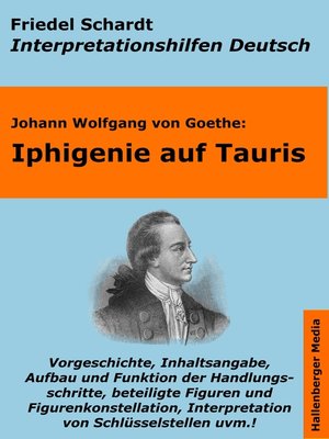 cover image of Iphigenie auf Tauris